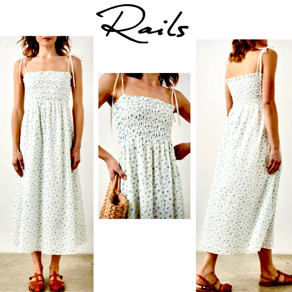 Rails Bluebell Eyelet Faith Dress in a size XS